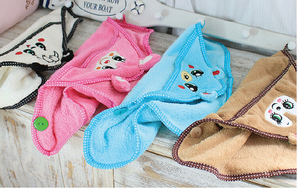 Cute Embroidered Pet Fleece