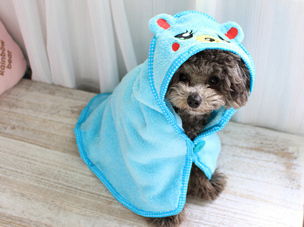 Cute Embroidered Pet Fleece