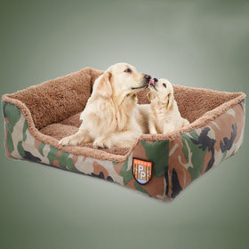 Camouflage Warm Bed Mat