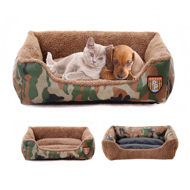 Camouflage Warm Bed Mat