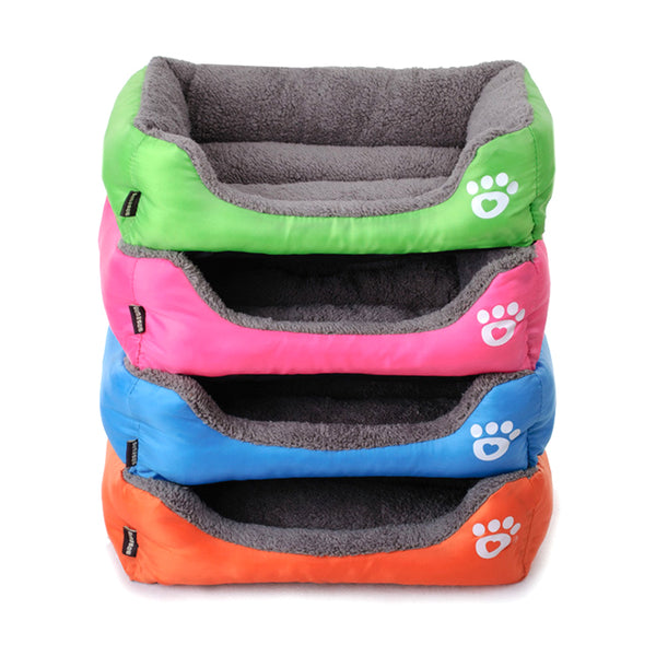 Winter Wavy Pet Bed