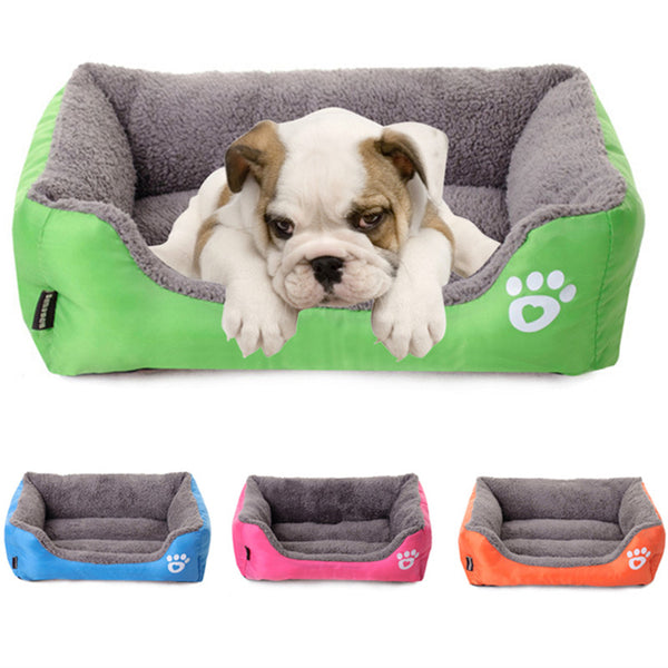 Winter Wavy Pet Bed