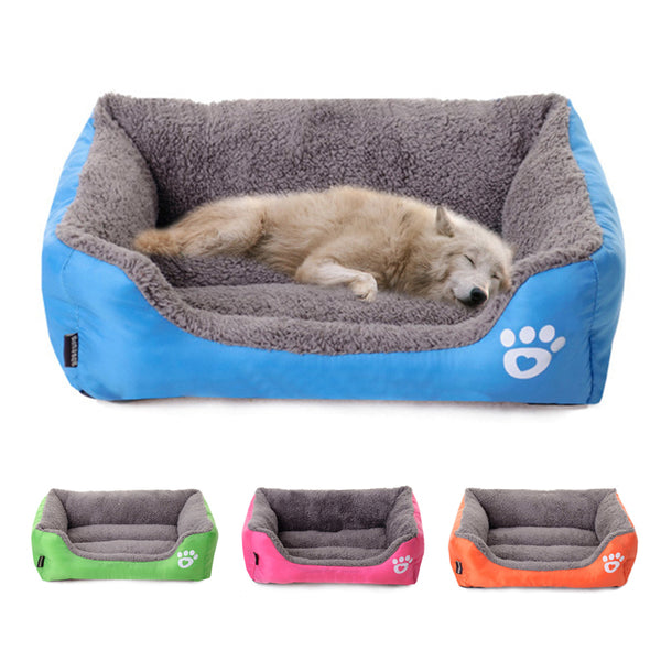 Winter Wavy Pet Bed