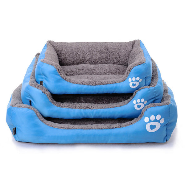 Winter Wavy Pet Bed