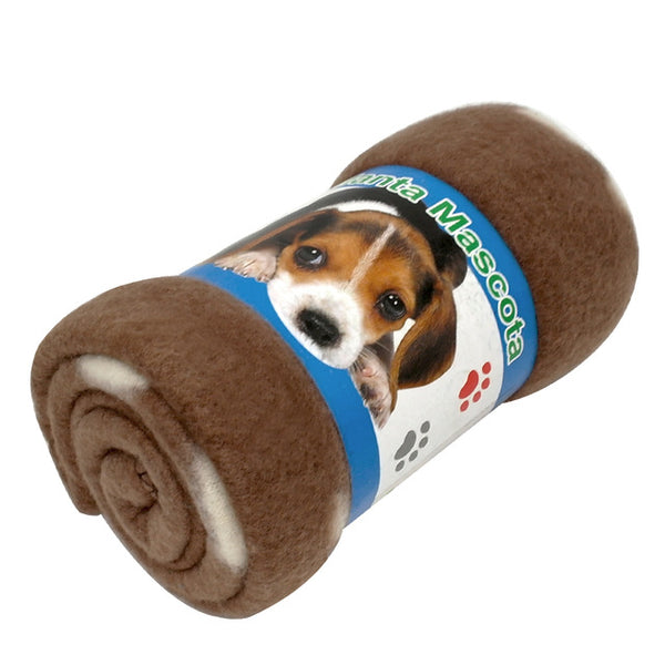 Flannelette Fabric Paw Print Blanket